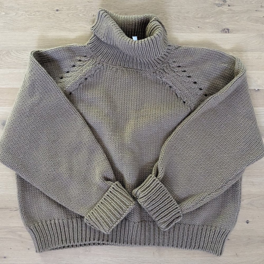 Apiece Apart - Ronia Turtleneck - L / Walnut
